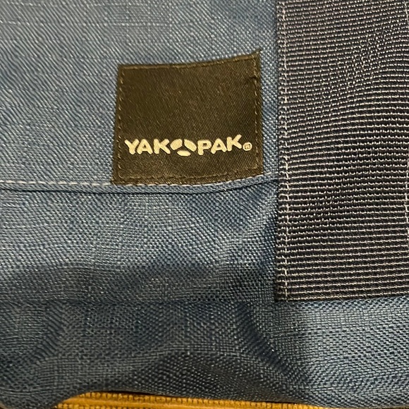 Yak Pak blue men’s tote bag - Picture 3 of 8